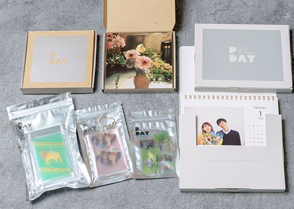 PDAYラインナップ・パッケージ付