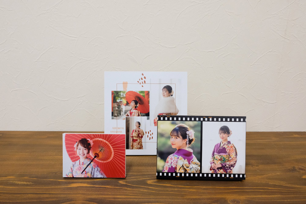 晴れの日の一枚をデコールで「飾れる記念写真」に